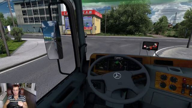 НОВАЯ ТЕРРИТОРИЯ БЕЛАРУСИ В EURO TRUCK SIMULATOR 2 - ОБНОВЛЕНИЕ RUSMAP 2.3.1 + LOGITECH G29 смотреть онлайн