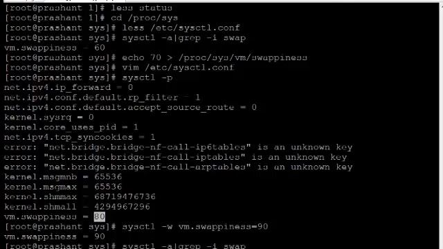 /proc Vs /sys Filesystem