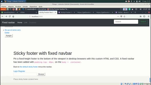 Laravel Básico #20 - Issue 13 - Usando Bootstrap 4 no Template смотреть онлайн
