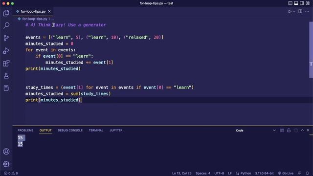 6 Tips to write BETTER For Loops in Python смотреть онлайн