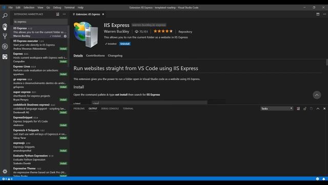 Website run on web server using VS code смотреть онлайн