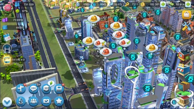 Simcity Buildit 2023 Lv.45 2nd place, 85k points, 25 tasks left. смотреть онлайн