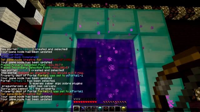 Minecraft Plugins: Multiverse-Portals