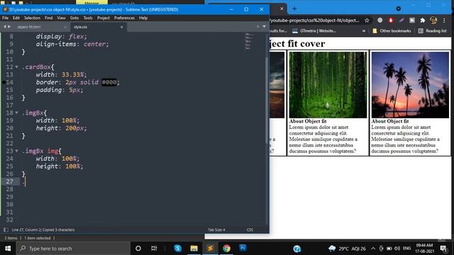 Css object fit tutorial | Where use object fit cover смотреть онлайн