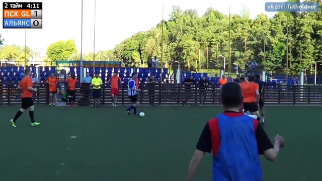 Дворовый футбольный турнир 5x5: 8 матч, ПСК GL - Альянс (комментарий + счет) смотреть онлайн