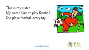 ????My Family | Stories for Kids in English | Present Simple Story