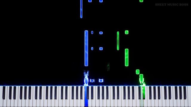 My Castle Town (from Deltarune Chapter 2) - Piano Tutorial смотреть онлайн