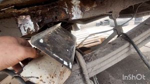 Ремонт лонжерона Мерседес спринтер.