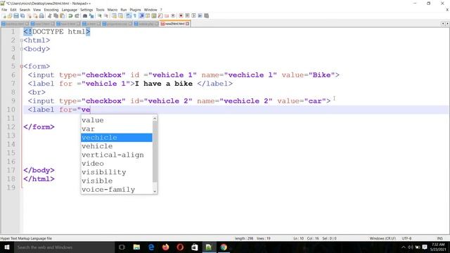 Part-3(How to create checkbox in html form)|2021 смотреть онлайн