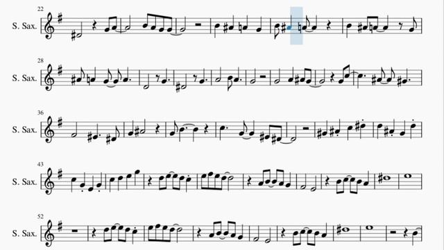 Soprano Sax Sheet Music: How to play Homage by Mild High Club смотреть онлайн