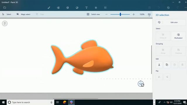 How to create simple 3D models Easily | Paint 3D - Tutorial| смотреть онлайн