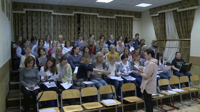 02.03.2018 RADOST-MOSCOW ALUMNI репетиция хора выпускников