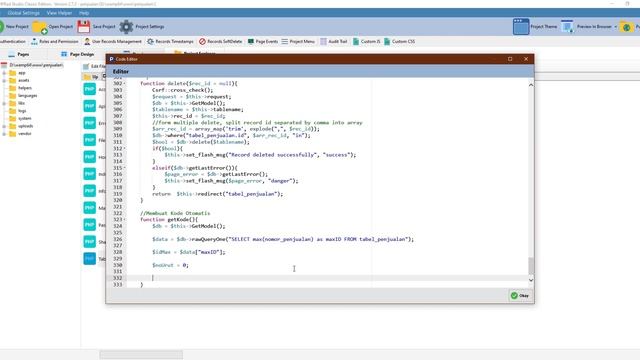 06 - Membuat Kode Otomatis di PHPRAD смотреть онлайн