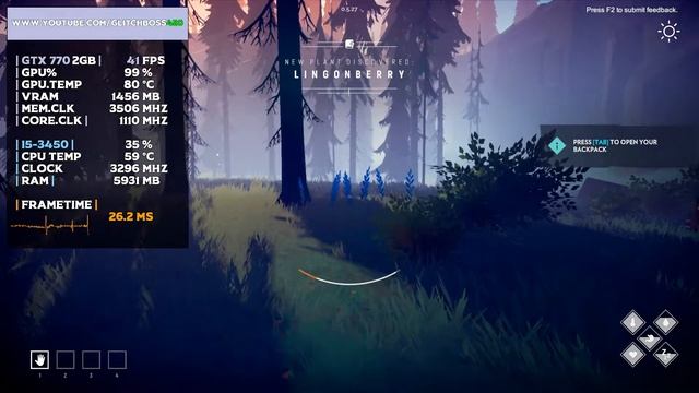 Among Trees | GTX 770 2GB + i5-3450 + 8GB RAM смотреть онлайн