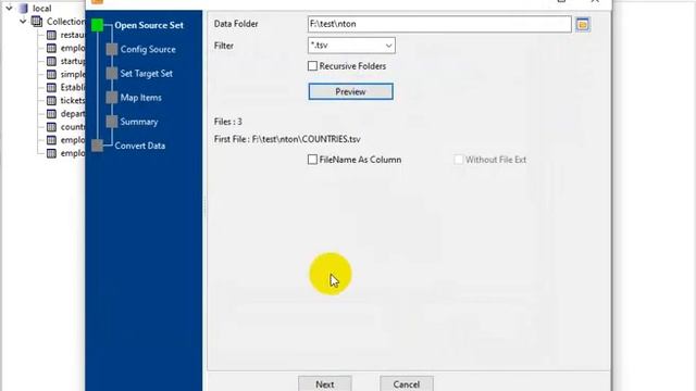 Batch import TSV files to MongoDB collections смотреть онлайн