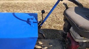 Минитрактор из мотоблока МТЗ 09