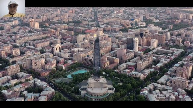 Yerevan City , Armenia 4K By Drone 2023