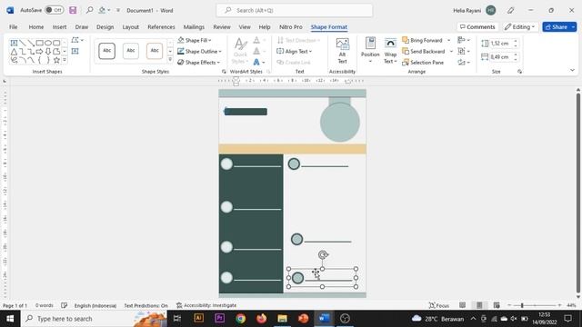 Cara Membuat CV yang Menarik dan Mudah di Microsoft Word | CV Eps. 71 смотреть онлайн