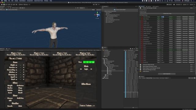 Game Modules - Unity Character Creation Scene - Available At The Asset Store!