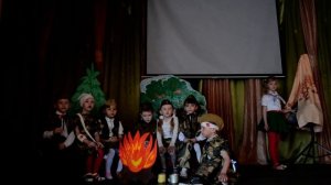 инсценировка песни Тёмная ночь  МБОУ СОШ п г т  Уруша