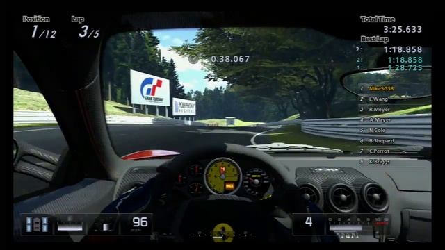 Ferrari F430 Scuderia '07 GT5 replay Mike5GSR at Deep Forest смотреть онлайн