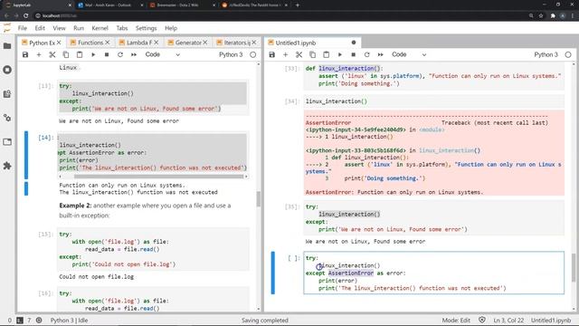Python Tutorial For Beginners | Exceptions In Python | Exception Handling In Python | SimpliCode смотреть онлайн