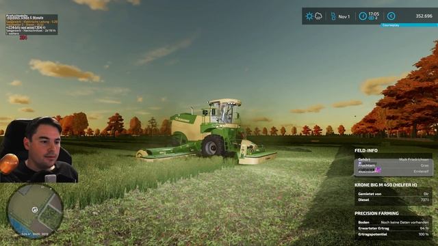 LS22 #233 Mit 2 Big M geht es schneller NF Marsch 4fach Mod Map im Landwirtschafts Simulator 2022 смотреть онлайн