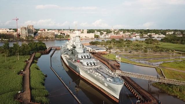 Wilmington, North Carolina Drone Footage 2019 | DJI Mavic Pro Platinum Drone смотреть онлайн