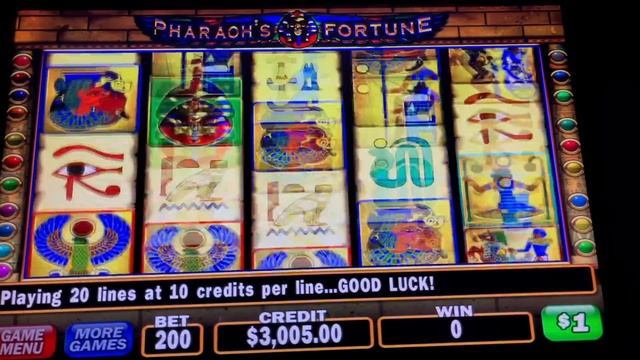 PHARAOH'S FORTUNE MASSIVE JACKPOT/ PART 2/ HIGH LIMIT/ BIGGEST JACKPOT/ MUCHO DINERO SLOTS смотреть онлайн