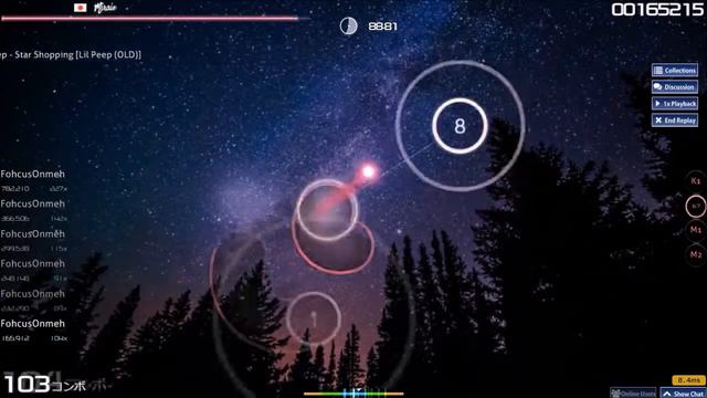 osu! | Lil Peep - Star Shopping смотреть онлайн