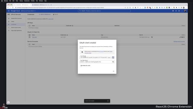 Google OAuth 2 0 Chrome Extension MV3 - OAuth Setup смотреть онлайн