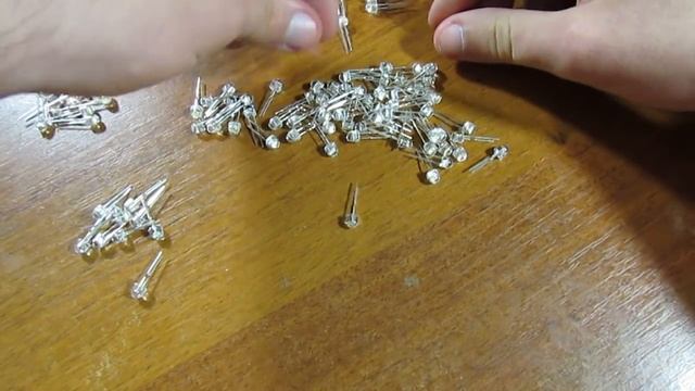 Из Китая посылка №74 (Aliexpress) LED 100 шт 6-7LM белый 5 мм смотреть онлайн