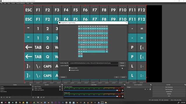 OBS STUDIO Input Overlay Tutorial смотреть онлайн