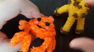 Обзор всех фигурок из резиночек на станке💗✅ The Nikita {Rainbow loom}