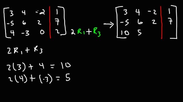 How To Perform Elementary Row Operations Using Matrices смотреть онлайн