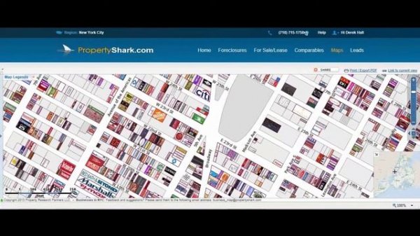 Real estate maps: building outlines, zoning, zip codes - PropertyShark.com