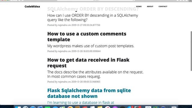 7 blogpost website Pagination for home page in flask and python смотреть онлайн