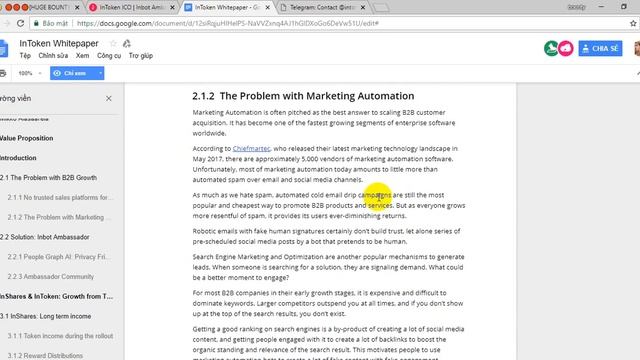 Whitepaper InToken ICO смотреть онлайн