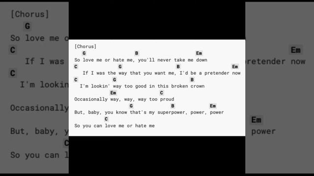 Kelsy Karter Love Me or Hate Me Lyrics and Guitar Chords Play along смотреть онлайн
