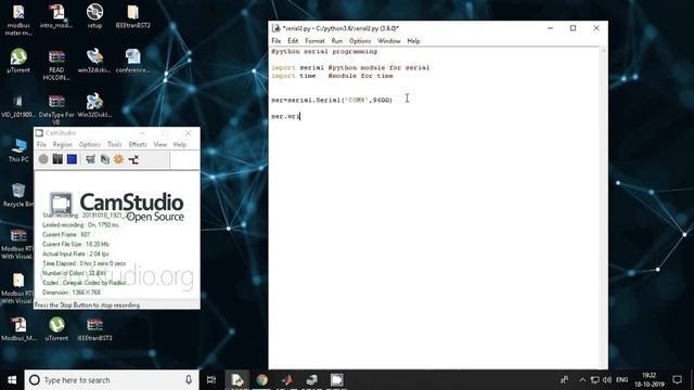 python serial programming смотреть онлайн
