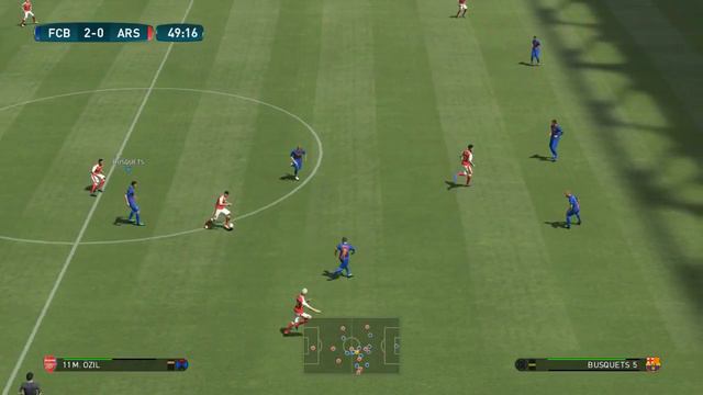 المباراه الرابعه سلسلة التحديات اسطورة برشلونه ضد أرسينال | PES 2017 смотреть онлайн