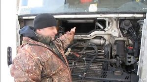 Замена радиатора отопителя салона scania