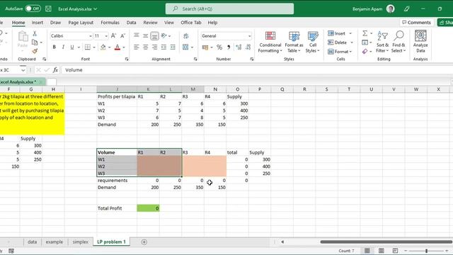 5. Simplex Method using Excel - part 2 смотреть онлайн