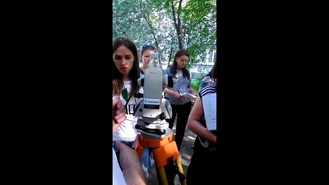 Практика геодезия. Теодолит ТЭО-5. Группа 21.03.02 УГЛТУ смотреть онлайн