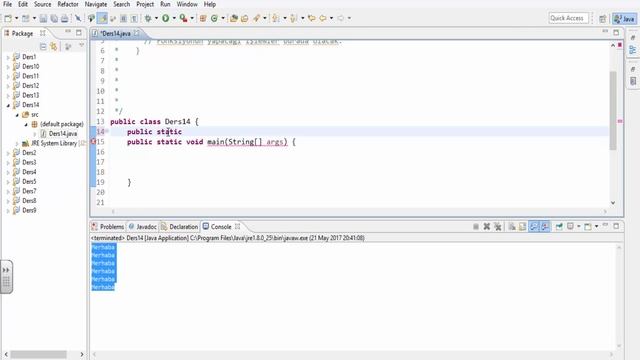 Java Programlama Dersleri 14 - Fonksiyonlara Giriş ( Metodlar ) смотреть онлайн