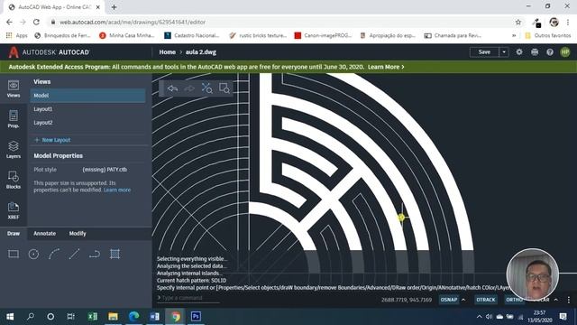 AutoCAD WEB APP Aula 7 смотреть онлайн