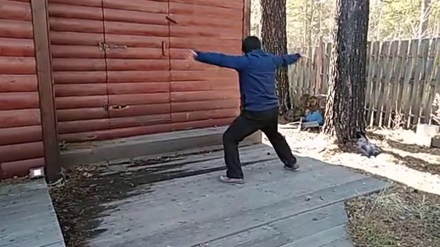 Тайцзицюань стиль Чэнь. Лао Дзя смотреть онлайн