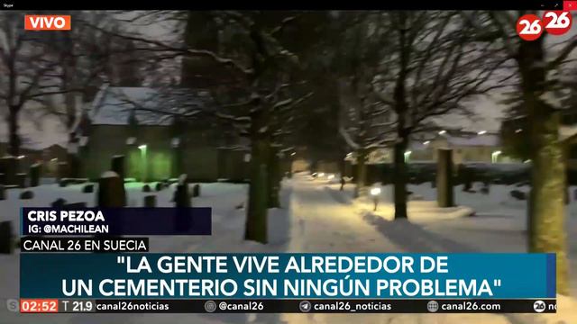 🌎 DESDE SUECIA: "La gente vive alrededor de un cementerio sin ningún problema" | #Trasnoche26 смотреть онлайн