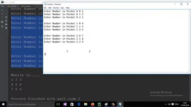 7 : Python Program to find Sum of Upper triangular elements in a matrix смотреть онлайн