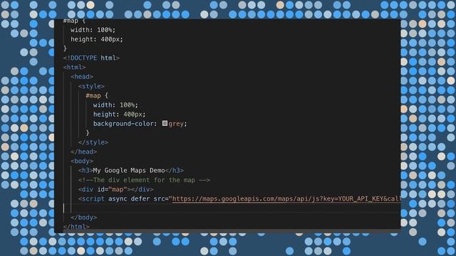 How to add a map to your website with JavaScript смотреть онлайн